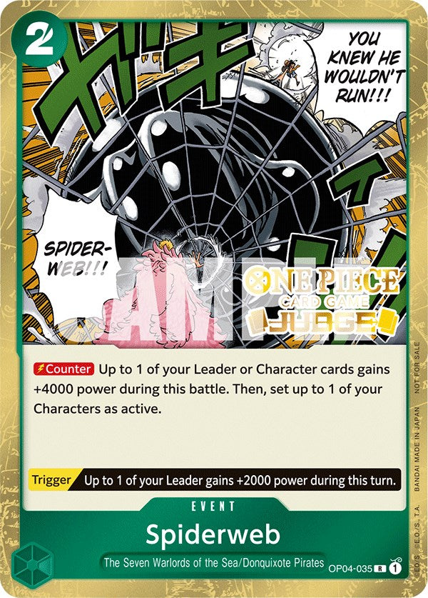 Spiderweb (Judge Pack Vol. 3) [One Piece Promotion Cards] - Bandai