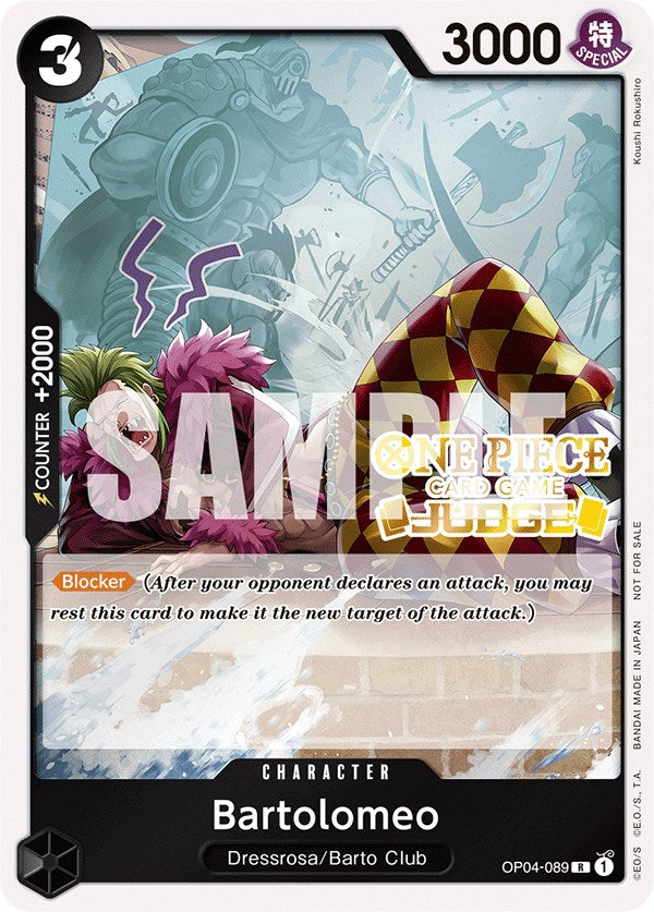 Bartolomeo (Judge Pack Vol. 3) [One Piece Promotion Cards] - Bandai
