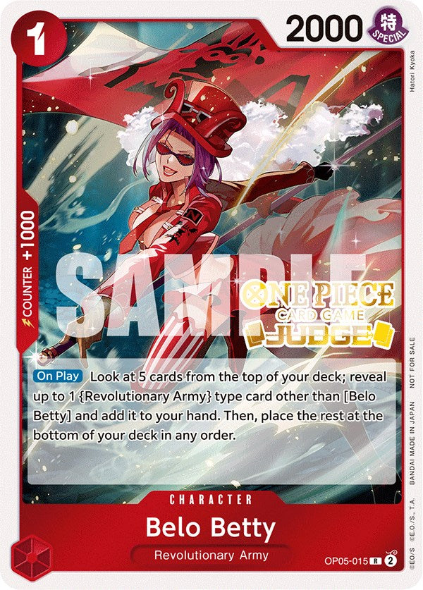 Belo Betty (Judge Pack Vol. 3) [One Piece Promotion Cards] - Bandai
