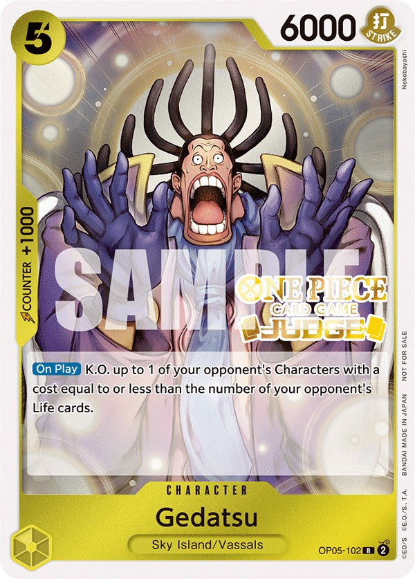 Gedatsu (Judge Pack Vol. 3) [One Piece Promotion Cards] - Bandai