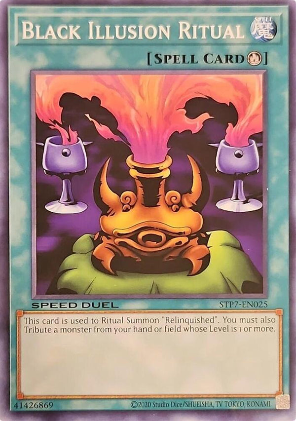 Black Illusion Ritual (STP7-EN025) [Common] - Yu-Gi-Oh!
