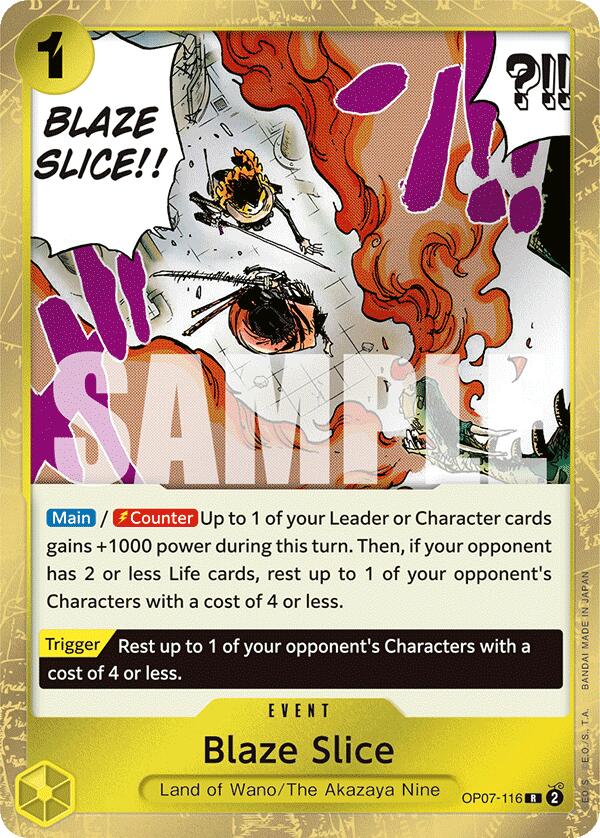 Blaze Slice [500 Years in the Future] - Bandai