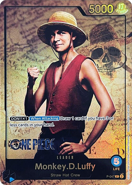Monkey.D.Luffy (P-047) [Live Action Edition] - Bandai