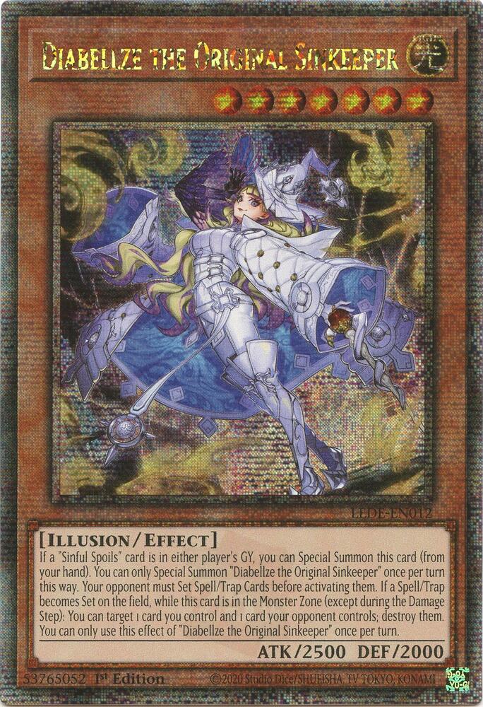 Diabellze the Original Sinkeeper (Quarter Century Secret Rare)