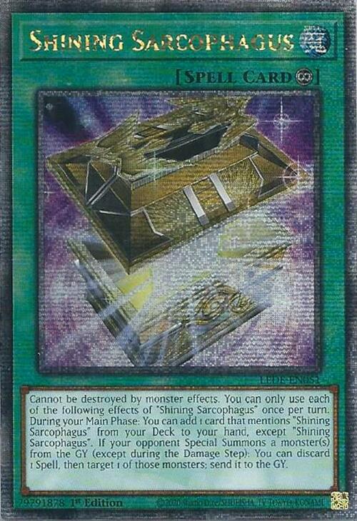 Shining Sarcophagus (Quarter Century Secret Rare)