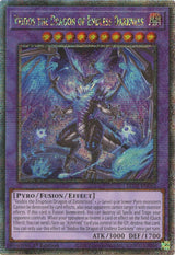 Veidos the Dragon of Endless Darkness (Quarter Century Secret Rare) (LEDE-EN092) - Yu-Gi-Oh!