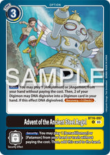 Advent of the Ancient Steel Angel - Digimon Card Game