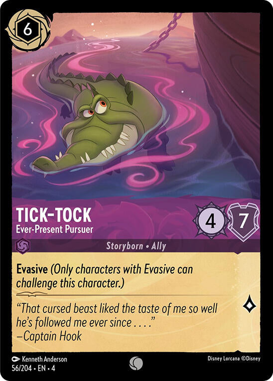 Tick-Tock - Ever-Present Pursuer (56/204) [Ursula's Return] - Disney