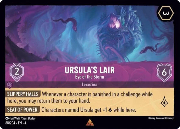 Ursula's Lair - Eye of the Storm (68/204) [Ursula's Return] - Disney