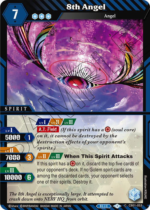 8th Angel (CB01-053) [Collaboration Booster 01: Halo of Awakening] - Bandai