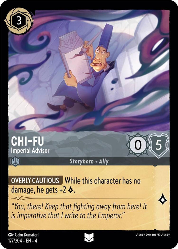 Chi-Fu - Imperial Advisor (177/204) [Ursula's Return] - Disney