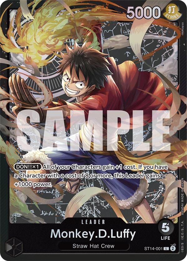 Monkey.D.Luffy (001) [Starter Deck: 3D2Y] - Bandai