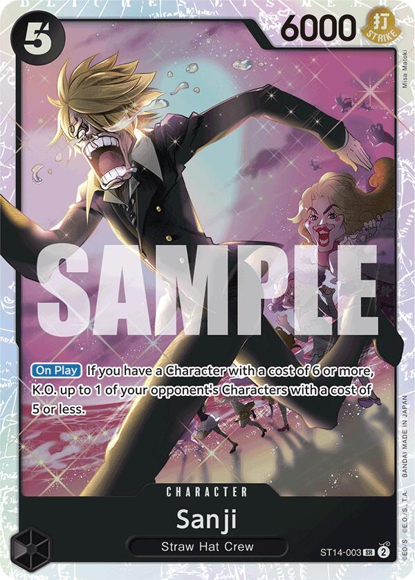 Sanji [Starter Deck: 3D2Y] - Bandai