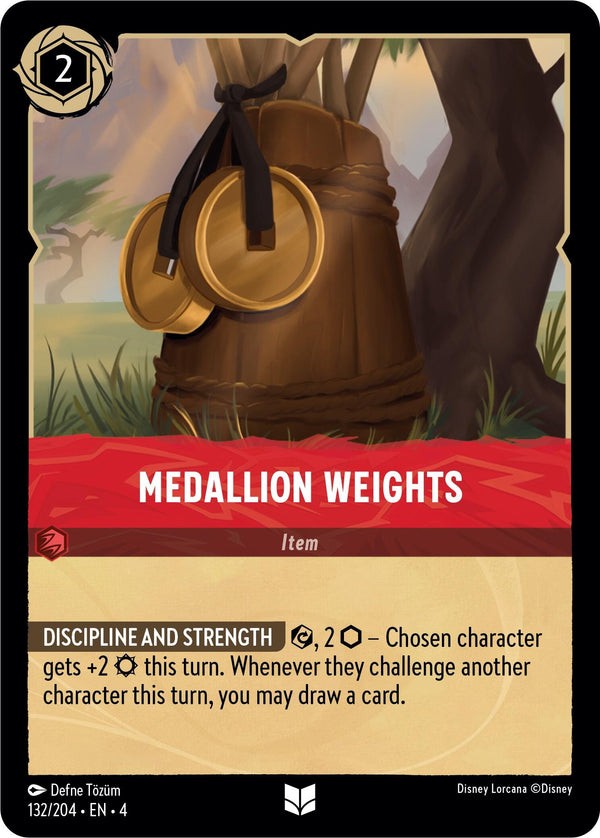 Medallion Weights (132/204) [Ursula's Return] - Disney