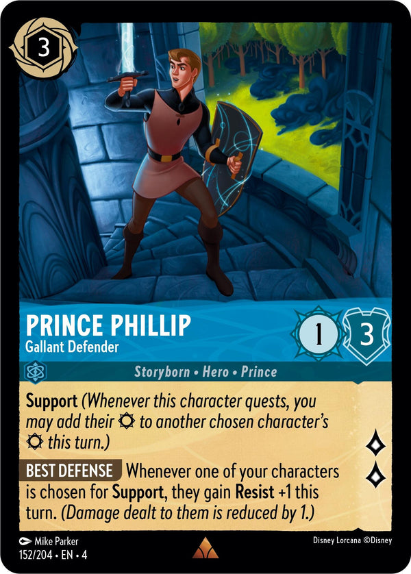 Prince Phillip - Gallant Defender (152/204) [Ursula's Return] - Disney