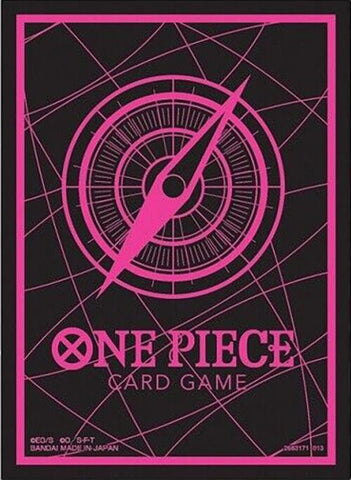 Bandai: 70ct Card Sleeves - Standard Black X Pink (Assortment 6)