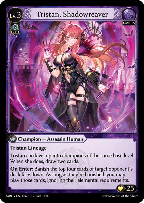 Tristan, Shadowreaver