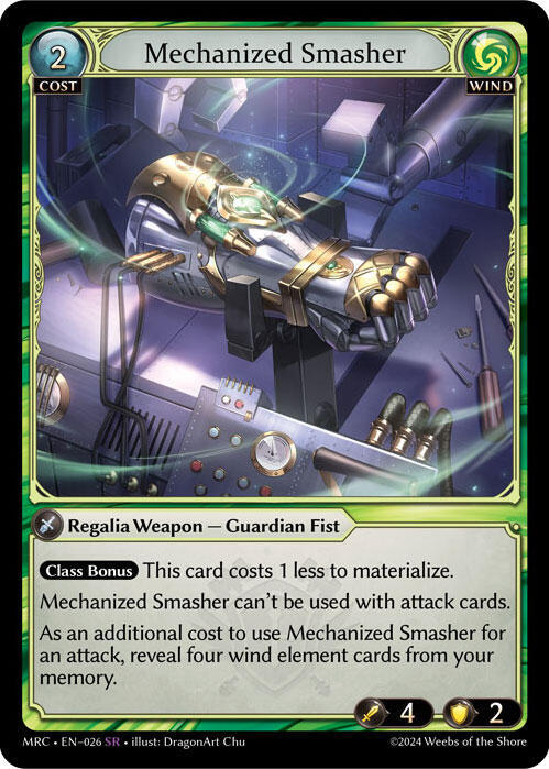 Mechanized Smasher