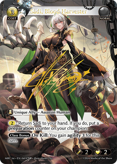 Sadi, Blood Harvester (CSR)