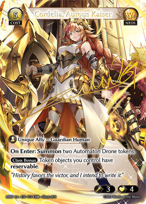Cordelia, Aurous Kaiser (CSR)