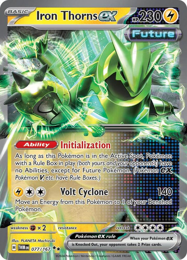 Iron Thorns ex - 077/167 - Pokémon
