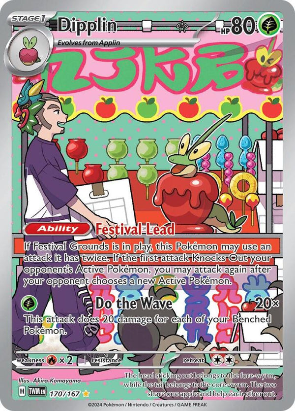 Dipplin - 170/167 - Pokémon