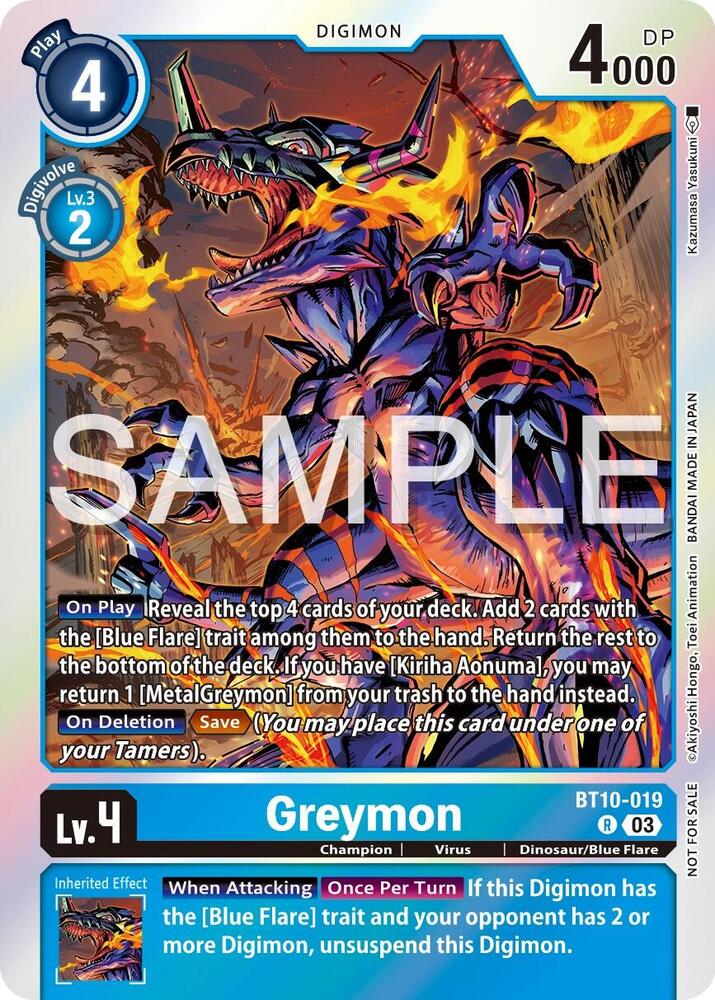 Greymon - BT10-019 (Official Tournament Vol.13 Winner Pack)