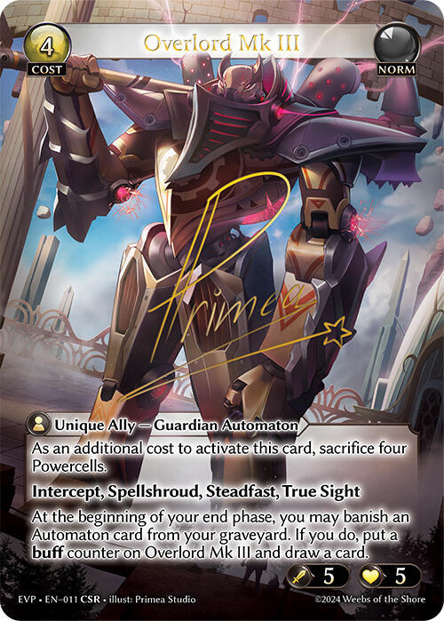 Overlord Mk III