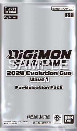 2024 Evolution Cup - Wave 1 Participation Pack - Digimon Card Game