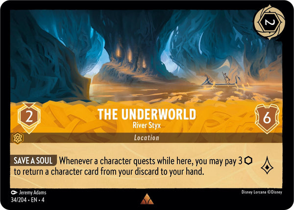 The Underworld - River Styx (34/204) [Ursula's Return] - Disney