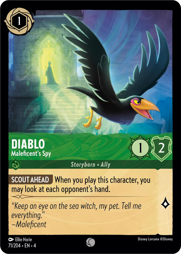 Diablo - Maleficent's Spy (71/204) [Ursula's Return] - Disney