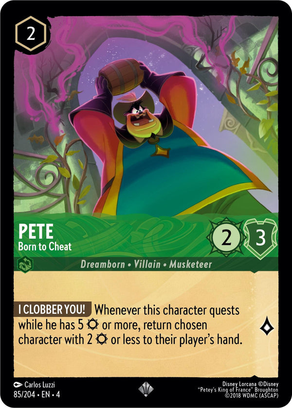 Pete - Born to Cheat (85/204) [Ursula's Return] - Disney