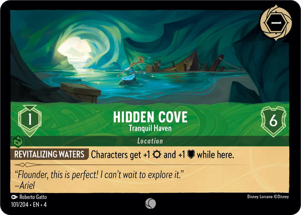 Hidden Cove - Tranquil Haven (101/204) [Ursula's Return] - Disney