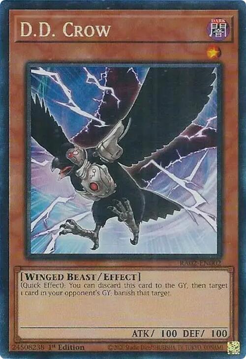 D.D. Crow (PCR) (RA02-EN002) [Prismatic Collector's Rare] - Yu-Gi-Oh!