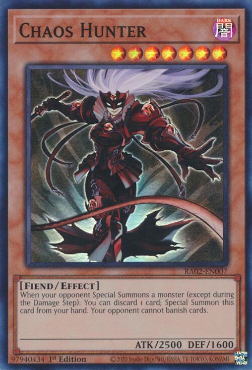 Chaos Hunter (RA02-EN007) [Super Rare] - Yu-Gi-Oh!