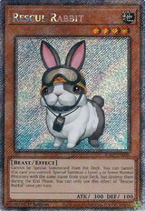 Rescue Rabbit (Platinum Secret Rare) (RA02-EN008) - Yu-Gi-Oh!