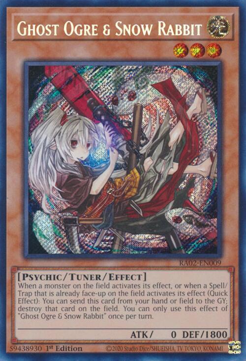 Ghost Ogre & Snow Rabbit (Alternate Art) (Secret Rare)