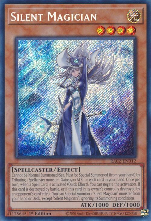 Silent Magician (Secret Rare) (RA02-EN012) - Yu-Gi-Oh!
