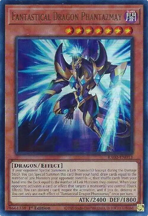 Fantastical Dragon Phantazmay (Alternate Art) (UR) (RA02-EN013) [Ultra Rare] - Yu-Gi-Oh!