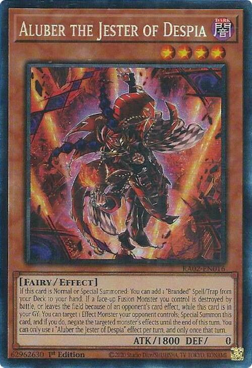 Aluber the Jester of Despia (PCR) (RA02-EN016) [Prismatic Collector's Rare] - Yu-Gi-Oh!