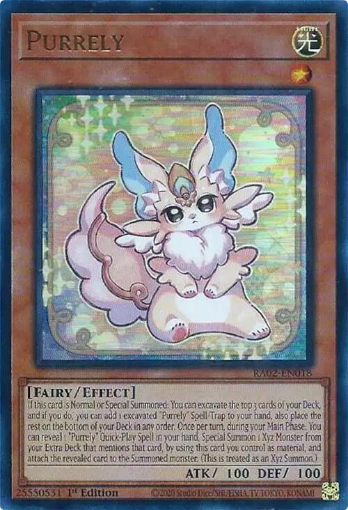 Purrely (UR) (RA02-EN018) [Ultra Rare] - Yu-Gi-Oh!