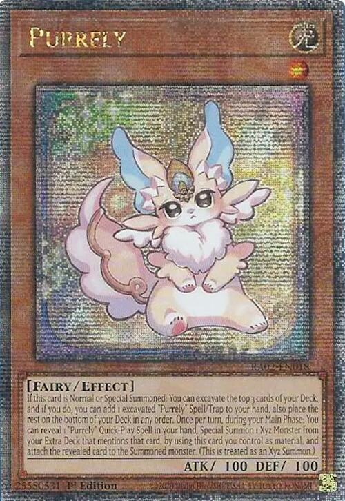 Purrely (Quarter Century Secret Rare) (RA02-EN018) - Yu-Gi-Oh!