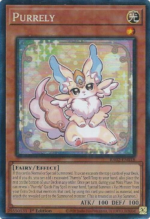 Purrely (PCR) (RA02-EN018) [Prismatic Collector's Rare] - Yu-Gi-Oh!