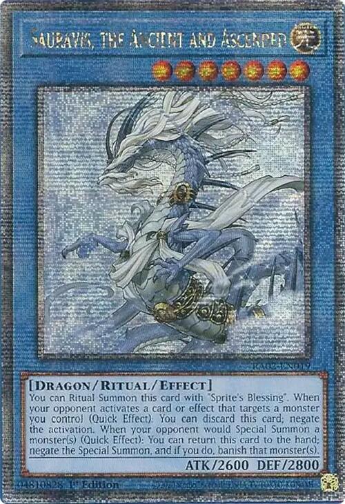 Sauravis, the Ancient and Ascended (Quarter Century Secret Rare)