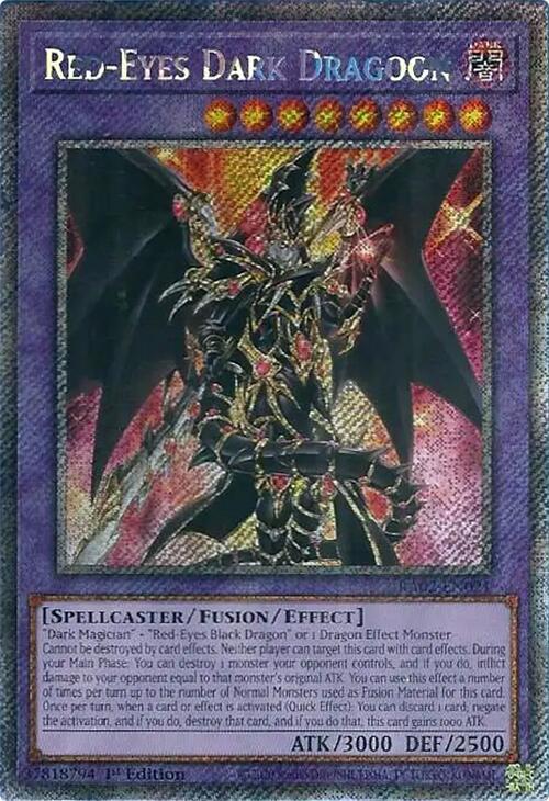 Red-Eyes Dark Dragoon (Platinum Secret Rare)