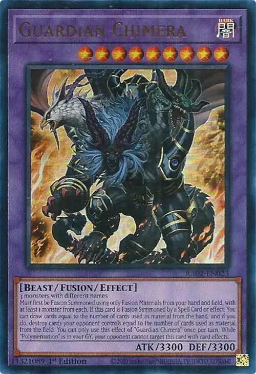 Guardian Chimera (UR) (RA02-EN023) [Ultra Rare] - Yu-Gi-Oh!