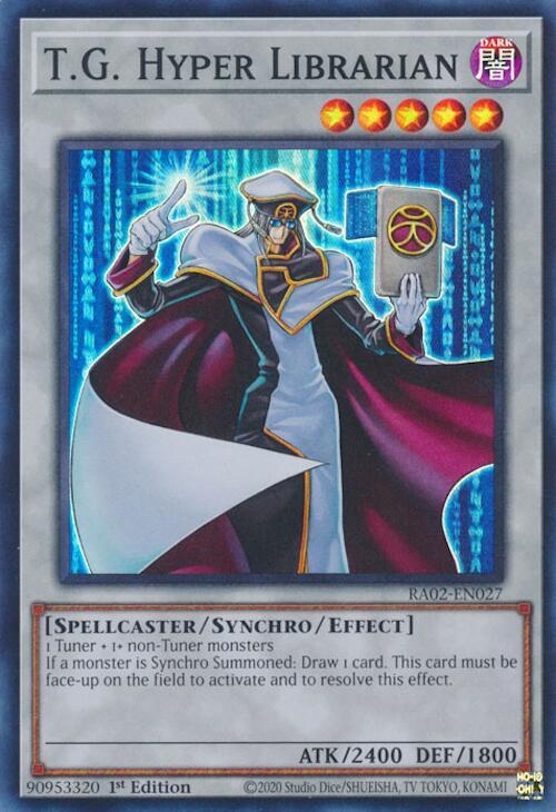 T.G. Hyper Librarian (RA02-EN027) [Super Rare] - Yu-Gi-Oh!