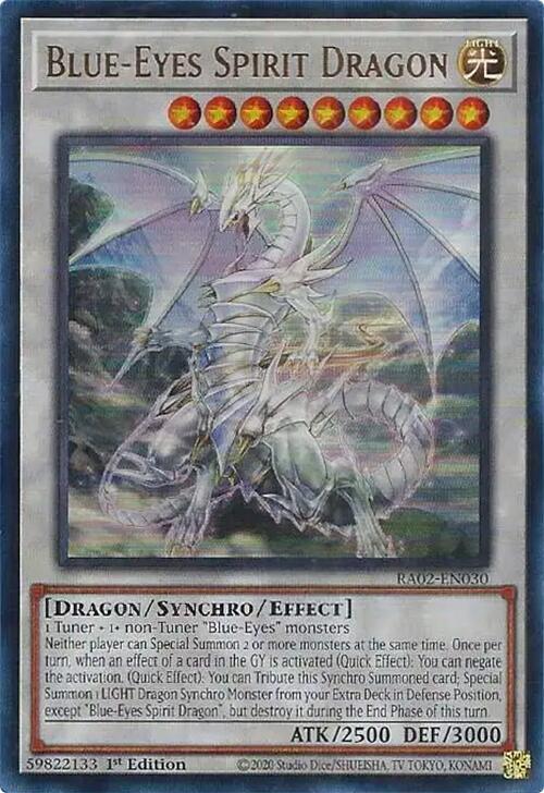 Blue-Eyes Spirit Dragon (UR) (RA02-EN030) [Ultra Rare] - Yu-Gi-Oh!
