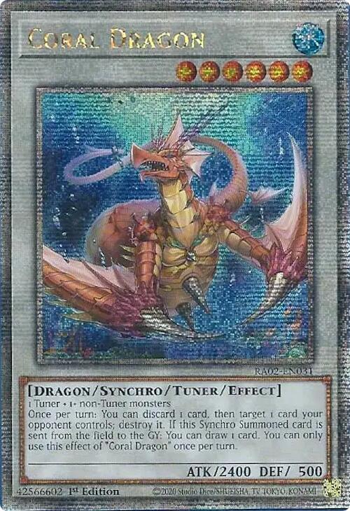 Coral Dragon (Quarter Century Secret Rare)