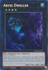 Abyss Dweller (Secret Rare) (RA02-EN033) - Yu-Gi-Oh!
